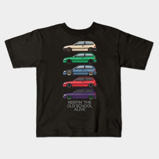 keeping the old school alive Kids T-Shirt